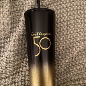 DISNEY WORLD 50TH ANNIVERSARY STARBUCKS TUMBLER-BRAND NEW